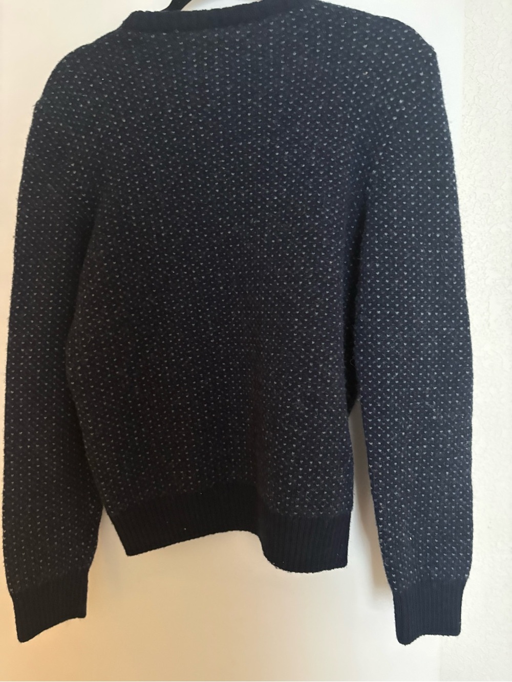 Original Penguin Navy Speckled Crewneck Sweater